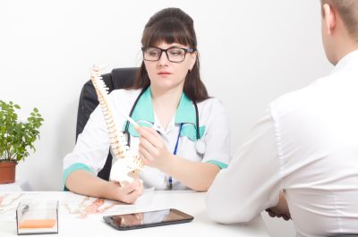 The,Doctor,Explains,To,The,Patient,On,The,Layout,Of The,Doctor,Explains,To,The,Patient,On,The,Layout,Of